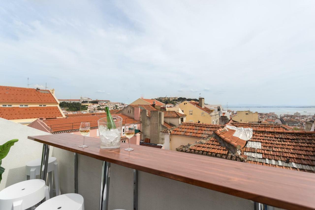Rossio Penthouse Three-Bedroom Apartment W/ River View And Parking - By Lu Holidays Lissabon Exterior foto
